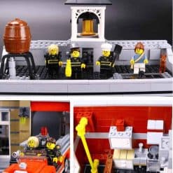 Fire Brigade 10197 City Street View Ideas Creator Expert Series 2313Pcs Modular Building Blocks Kids Toy 15004 84004 99009 LEGO 10197 Fire brigade Lepin 15004 King 84004 City Street View Ideas Creator Modular Building Blocks Kids Toy