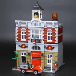 Fire Brigade 10197 City Street View Ideas Creator Expert Series 2313Pcs Modular Building Blocks Kids Toy 15004 84004 99009 LEGO 10197 Fire brigade Lepin 15004 King 84004 City Street View Ideas Creator Modular Building Blocks Kids Toy