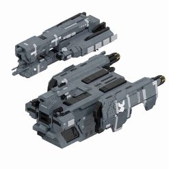 UNSC Forward Unto Dawn HALO Battleship MOC-90354 UCS Space Ship Building Blocks Kids Toy JC446