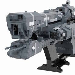 UNSC Forward Unto Dawn HALO Battleship MOC-90354 UCS Space Ship Building Blocks Kids Toy JC446