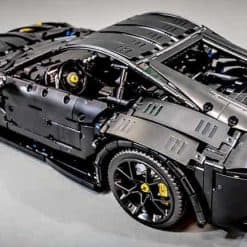 JieStar 91102 Ferrari F12 Berlinetta Technic Racing Super Car MOC-41271 With Remote Control 3097Pcs Building Blocks Kids Toy Gift JIESTAR 91102 F12 Berlinetta MOC-41271 Technic Super Race Car Building Blocks Kids Toy