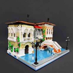 The Little Venice Jiestar 89122 City Street View Ideas Creator Expert Series 3050Pcs Modular Building Blocks Kids Toy Gift Jiestar 89122 The Little Venice City Street View Ideas Creator Modular Building Blocks Kids Toys