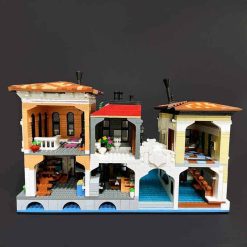 The Little Venice Jiestar 89122 City Street View Ideas Creator Expert Series 3050Pcs Modular Building Blocks Kids Toy Gift Jiestar 89122 The Little Venice City Street View Ideas Creator Modular Building Blocks Kids Toys