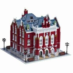 Red Brick University Jiestar 89123 City Street View Ideas Creator Expert Series 6355Pcs Modular Building Blocks Kids Toy Gift Jiestar 89123 Red Brick University City Street View Ideas Creator Modular Building Blocks Kids Toys