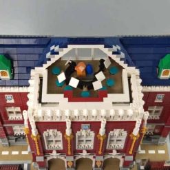 Red Brick University Jiestar 89123 City Street View Ideas Creator Expert Series 6355Pcs Modular Building Blocks Kids Toy Gift Jiestar 89123 Red Brick University City Street View Ideas Creator Modular Building Blocks Kids Toys