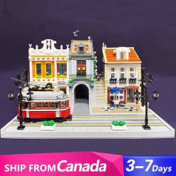 Jiestar 89132 Orient Train Station Lisbon Tram City Street View Ideas Creator Street View Modular Building Blocks Kids Toy