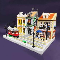 Orient Train Station Jiestar 89132 Lisbon Tram City Street View Ideas Creator Expert Series 3111Pcs Modular Building Blocks Kids Toy Gift Jiestar 89132 Orient Train Station Lisbon Tram City Street View Ideas Creator Street View Modular Building Blocks Kids Toy