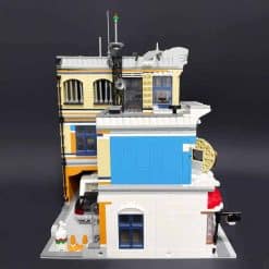 Corner Police Station Jiestar 89134 City Street View Ideas Creator Expert Series 3080Pcs Modular Building Blocks Kids Toy Gift Jiestar 89134 Corner Police Station City Street View Ideas Creator Modular Building Blocks Kids Toy