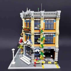 Corner Police Station Jiestar 89134 City Street View Ideas Creator Expert Series 3080Pcs Modular Building Blocks Kids Toy Gift Jiestar 89134 Corner Police Station City Street View Ideas Creator Modular Building Blocks Kids Toy