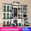 JIESTAR hospital 89135 City Street View Ideas Creator Building Blocks Kids Toys