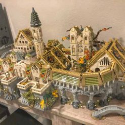 Lord of the Rings Hobbit Rivendell MOC-62284 Elf City Complete Edition 21108Pcs Modular Building Blocks Kids Toy Gift Lord of the rings hobbit Rivendell MOC-62284 Elf City Modular Building Blocks Kids Toy