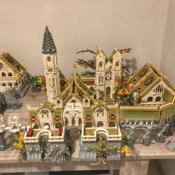 Lord of the Rings Hobbit Rivendell MOC-62284 Elf City Complete Edition 21108Pcs Modular Building Blocks Kids Toy Gift Lord of the rings hobbit Rivendell MOC-62284 Elf City Modular Building Blocks Kids Toy