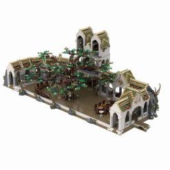 Lord of the Rings Hobbit Rivendell MOC-62284 Elf City Complete Edition 21108Pcs Modular Building Blocks Kids Toy Gift Lord of the rings hobbit Rivendell MOC-62284 Elf City Modular Building Blocks Kids Toy