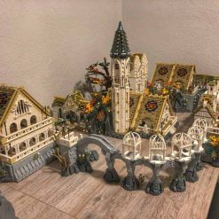 Lord of the Rings Hobbit Rivendell MOC-62284 Elf City Complete Edition 21108Pcs Modular Building Blocks Kids Toy Gift Lord of the rings hobbit Rivendell MOC-62284 Elf City Modular Building Blocks Kids Toy