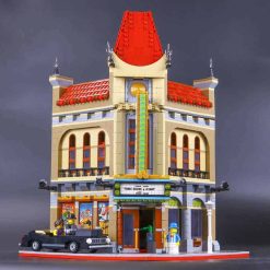 Lepin Palace Cinema 10232 15006 King 84006 City Street View Ideas Creator Modular Building Blocks Kids Toy