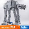 Star Wars Mandalorian AT AT Walker 75313 King A66677 UCS Technic Building Blocks Kids Toy