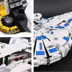 Star Wars Kessel Run Millennium Falcon 75212 Space Ship 1414Pcs Building Blocks Kids Toy 10915 05142 35029 1077 Star Wars Kessel Run Millennium Falcon 75212 Lepin 05142 LELE 35029 Space ship Building Blocks Kids Toy