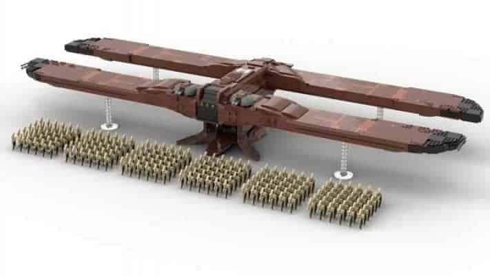 Star Wars Starship C-9979 Droid Landing Craft MOC-56547 Space Ship UCS ...