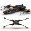 MOC 69940 ST706 Star Wars X Wing Corvette Blockaded Runner UCS Space Ship Building Blocks Kids Toy
