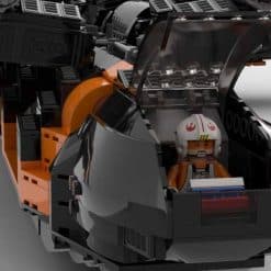 Star Wars X Wing Corvette Blockade Breaker MOC-69940 Space Ship With Interior UCS 2995Pcs Building Blocks Kids Toy Gift ST706 MOC 69940 ST706 Star Wars X Wing Corvette Blockaded Runner UCS Space Ship Building Blocks Kids Toy