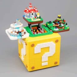 60144 Super Mario 64 Question Mark Block 71395 Ideas Creator Building Blocks Kids Toys
