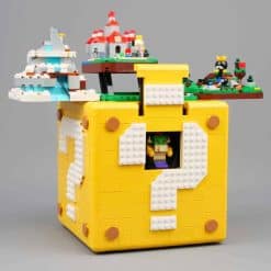 Super Mario 64 Question Mark Block 71395 Ideas Creator Series 2064Pcs Building Blocks Kids Toy 60144 A91911 ZM70201 6998 60144 Super Mario 64 Question Mark Block 71395 Ideas Creator Building Blocks Kids Toys