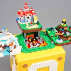 Super Mario 64 Question Mark Block 71395 Ideas Creator Series 2064Pcs Building Blocks Kids Toy 60144 A91911 ZM70201 6998 60144 Super Mario 64 Question Mark Block 71395 Ideas Creator Building Blocks Kids Toys