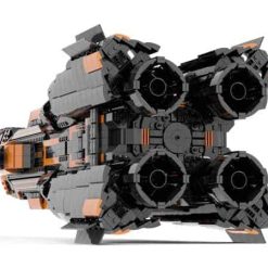 The Expanse MCRN Donnager Battleship MOC-58858 Space Ship Building Blocks Kids Toy