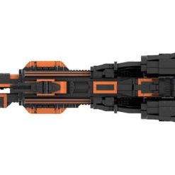 The Expanse MCRN Donnager Battleship MOC-58858 Space Ship Building Blocks Kids Toy