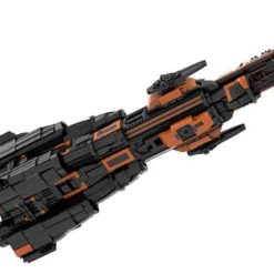The Expanse MCRN Donnager Battleship MOC-58858 Space Ship Building Blocks Kids Toy