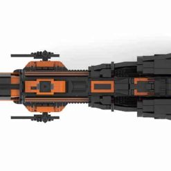 The Expanse MCRN Donnager Battleship MOC-58858 Space Ship Building Blocks Kids Toy