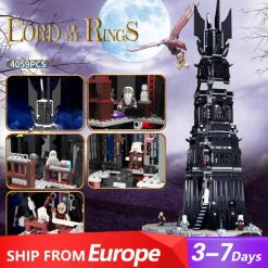 Lord of the rings 112501 pinnacle of orthanc Building blocks Kids Toys Gift