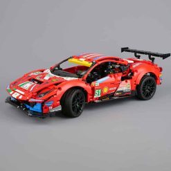 42125 Ferrari 488 GTE Lepin 40031 Technic Super Sports Race Car Hyper Car Building Blocks Kids Toy