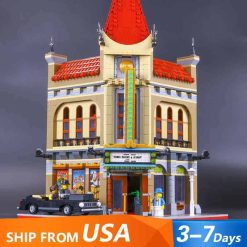 Lepin Palace Cinema 10232 15006 King 84006 City Street View Ideas Creator Modular Building Blocks Kids Toy