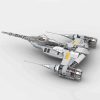 Din Djarin's N-1 Naboo Starfighter MOC-99932 Star Wars Mandalorian Space Ship Building Blocks Kids Toy