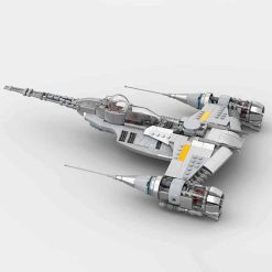 Din Djarin's N-1 Naboo Starfighter MOC-99932 Star Wars Mandalorian Space Ship Building Blocks Kids Toy