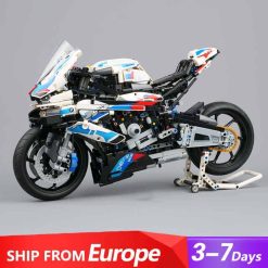 BMW M 1000 RR 42130 Technic YILE T6088 Racing Super Motorbike Building Blocks Kids Toy 6688