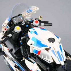 BMW M 1000 RR 42130 Technic Racing Super Motorbike 1920Pcs Building Blocks Kids Toy 6088 01000 7800 A2118 6688 BMW M 1000 RR 42130 Technic YILE T6088 Racing Super Motorbike Building Blocks Kids Toy