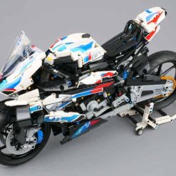 BMW M 1000 RR 42130 Technic Racing Super Motorbike 1920Pcs Building Blocks Kids Toy 6088 01000 7800 A2118 6688 BMW M 1000 RR 42130 Technic YILE T6088 Racing Super Motorbike Building Blocks Kids Toy