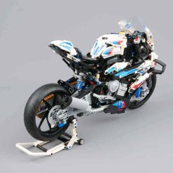 BMW M 1000 RR 42130 Technic Racing Super Motorbike 1920Pcs Building Blocks Kids Toy 6088 01000 7800 A2118 6688 BMW M 1000 RR 42130 Technic YILE T6088 Racing Super Motorbike Building Blocks Kids Toy