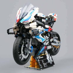 BMW M 1000 RR 42130 Technic Racing Super Motorbike 1920Pcs Building Blocks Kids Toy 6088 01000 7800 A2118 6688 BMW M 1000 RR 42130 Technic YILE T6088 Racing Super Motorbike Building Blocks Kids Toy
