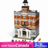 15003 Town Hall City 10224 Street View Ideas Creator Expert Series Building Blocks Kids Toy