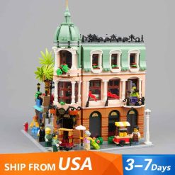 Boutique Hotel 10297 Lepin 22050 City Street View Ideas Creator Modular Building Blocks Kids Toy