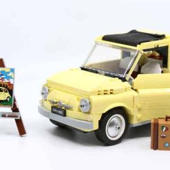 Fiat Nuova 500 10271 Technic Racing Vintage Car Creator Expert 960Pcs Building Blocks Kids Toy 71103 86001 2021 Fiat Nuova 500 10271 Lepin 71103 Technic Racing Vintage Car Creator Building Blocks Kids Toy