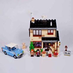 Harry Potter 4 Privet Drive Home 75968 Ideas Creator Series Witchcraft and Wizardry Building Blocks Bricks Kids Toy 80002