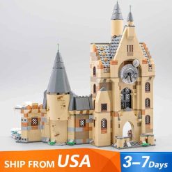 Lepin 6010 Harry Potter Hogwarts Clock Tower 75948 Ideas Creator Series Witchcraft and Wizardry Building Blocks Bricks Kids Toy