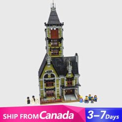 Lepin 10753 Haunted House 10273 City Street View Ideas Creator Modular Building Blocks Kids Toy