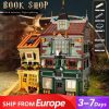 Harry Potter Mould King 16040 Magic Book Shop Flourish and Blotts Modular Building Blocks Bricks Kids Toy