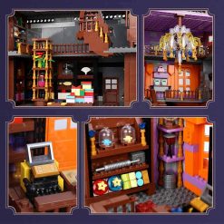 Mould King 16041 Harry Potter Magic Joker Shop Weasleys' Wizard Wheezes 3363Pcs Modular Building Blocks Bricks Kids Toy Gift Harry Potter Mould King 16041 Magic Joker Shop Weasleys' Wizard Wheezes Modular Building Blocks Bricks Kids Toy