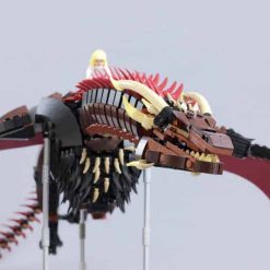 Super 18K K89 Game Of Thrones Red Dragon Drogon 1889Pcs Building Blocks Kids Toy Gift Game Of Thrones Red Dragon Drogon Super 18K K89 Building Blocks Kids Toy